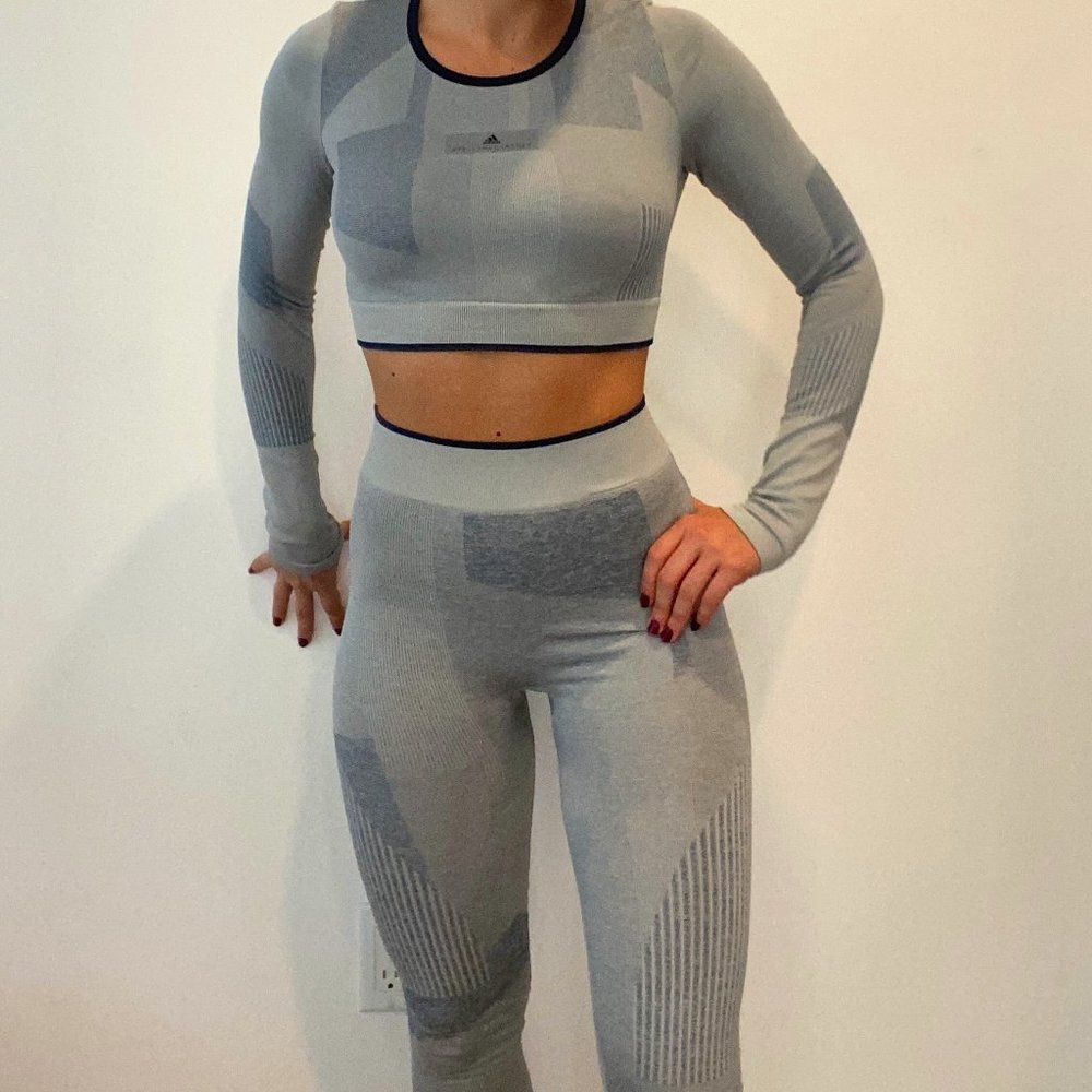 Adidas Stella McCartney Seamless Crop Top & Tights